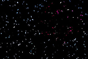 H5 Canvas五彩纸屑掉落特效